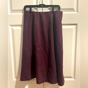 Uniqlo Wool Blend Mermaid Skirt